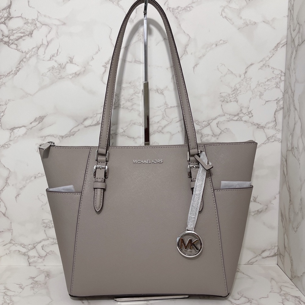 Michael Kors Charlotte Large Top Zip Tote set - Picture 2 of 15